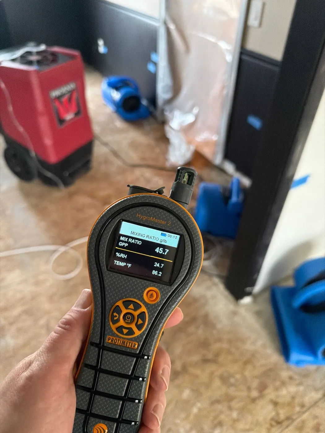 Residential restoration project in Imperial Hills, Hamilton County Indiana